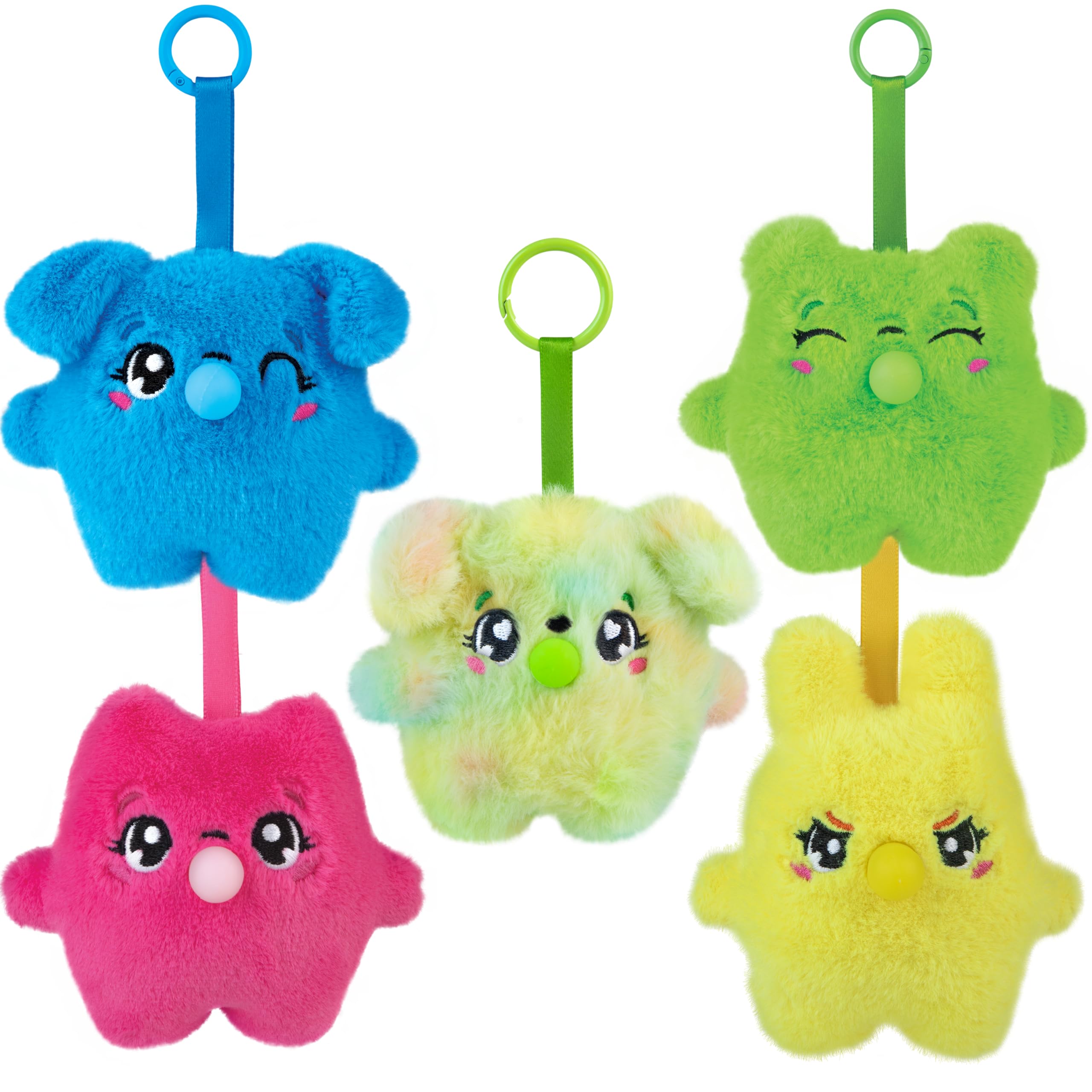 Amazon.co.jp: ORB Bubbleez アニマル ぬいぐるみ キーチェーン